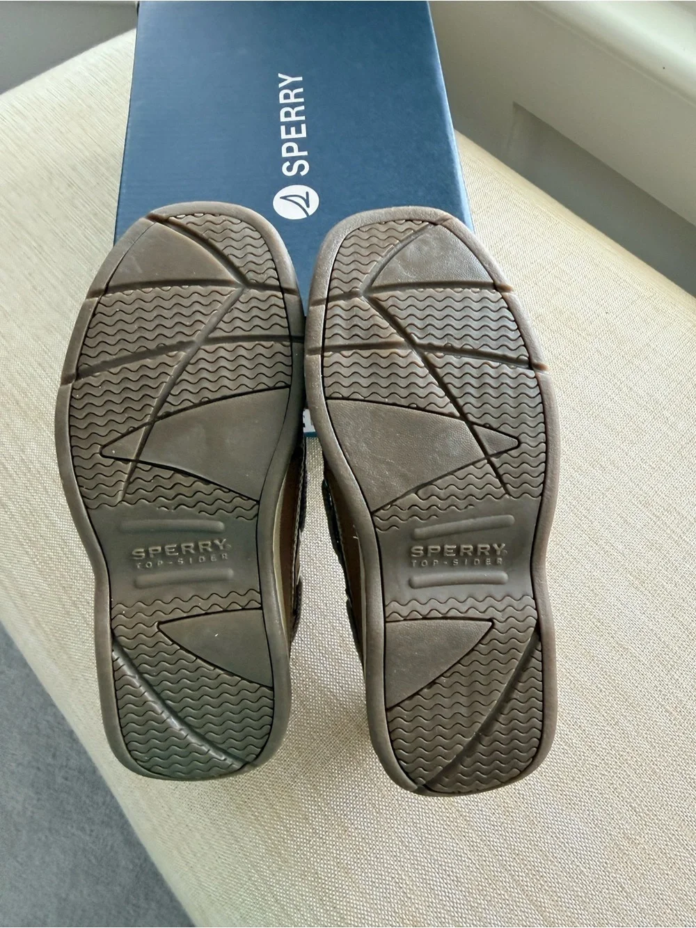Sperry Brown Kids Boat Shoes